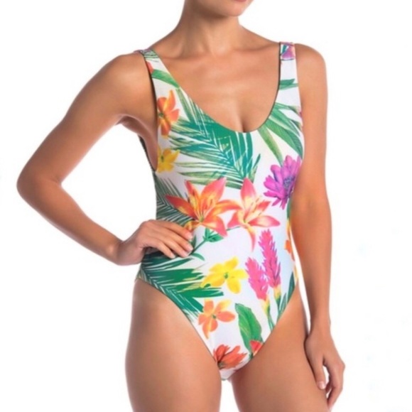 Becca Tropical One Piece Swimsuit - Picture 1 of 4